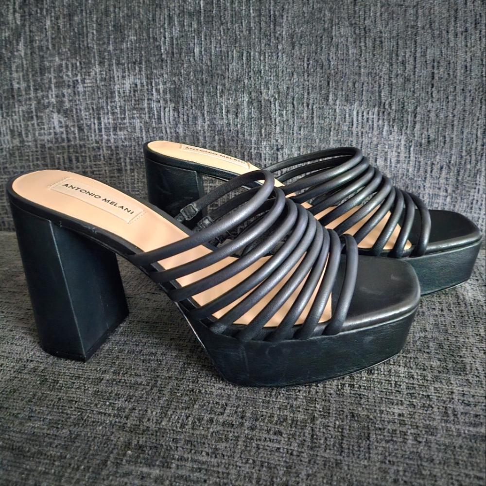 ANTONIO MELANO Leather Heels